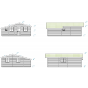 Palmako Cottage Emily 39.2m2 Palmako Cabins